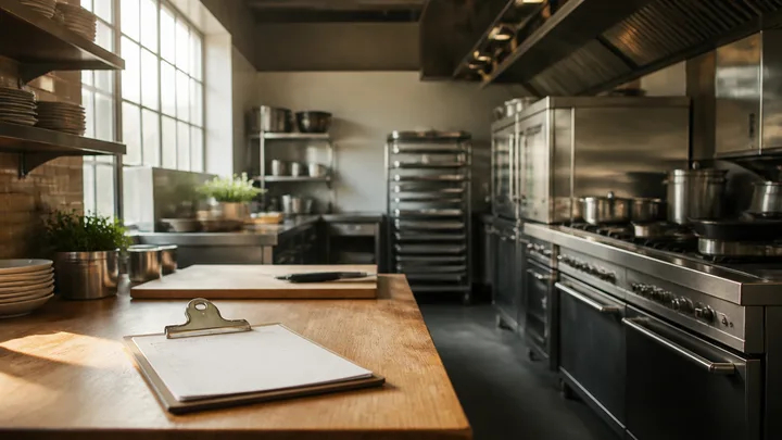 Commercial kitchen equipment checklist for new owners